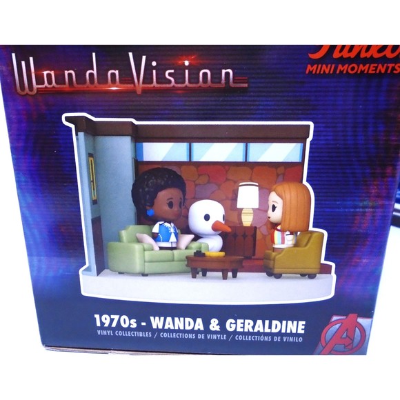 New Funko Pop Wanda & Geraldine Mini Moments/Wanda Vison T-Shirt Large "Pietro" - Picture 2 of 12